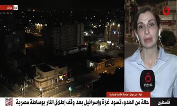   القاهرة الإخبارية: فلسطينيون يرفعون علم مصر بعد سريان وقف إطلاق النار