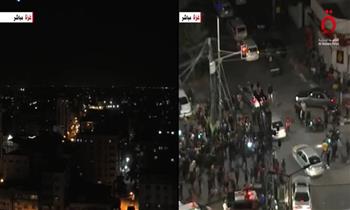   احتفالات في شوارع غزة بعد دخول اتفاق وقف النار حيز التنفيذ 