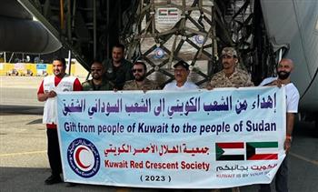   الكويت: إقلاع الطائرة السابعة من الجسر الجوي لإغاثة السودان  