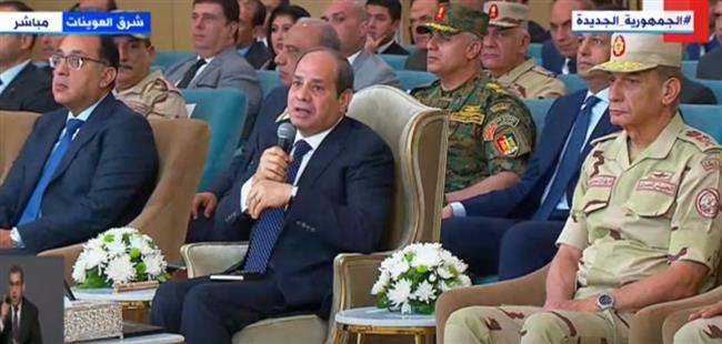 السيسي يوجه الحكومة بترشيد استخدام المياه في المشروعات الزراعية الجديدة