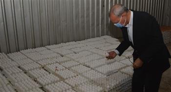   محافظ القليوبية يتابع مشروع الـ 30 مليون بيضة بالخانكة 