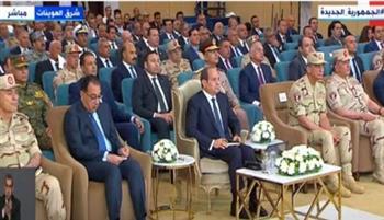 السيسي يشيد بمشروع زراعة «وادي الشيح»: إرادة وإصرار للمستثمر المصري