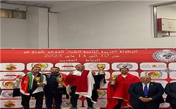   مصر تحصد 22 ميدالية ذهبية وتتوج بكأس البطولة العربية للكونغ فو