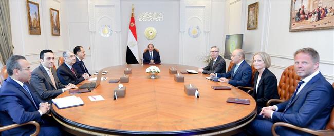 الرئيس السيسي يتابع الاستثمارات المتنامية لـ"سكاتك" النرويجية بمشروعات الطاقة الجديدة