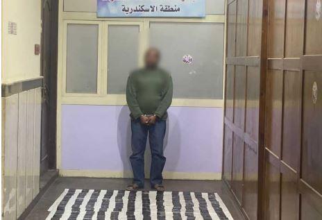 ضبط 220 طربة لمخدر الحشيش بحوزة أحد العناصر الإجرامية بالإسكندرية بقصد الإتجار