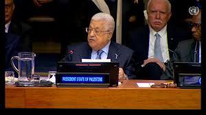   أبو مازن أمام الأمم المتحدة: إحياء ذكرى النكبة في الأمم المتحدة يشكل أول دحض للرواية الصهيونية