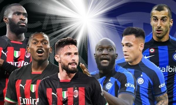 «ديربي ميلانو».. بث مباشر لـ مباراة الإنتر ضد ميلان في نصف نهائي دوري أبطال أوروبا