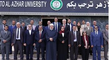 رئيس جامعة الأزهر يستقبل وفدا من هيئة ضمان الجودة والاعتماد 