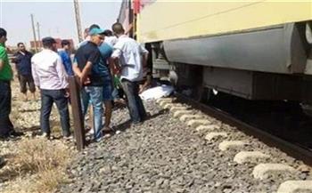   مصرع عامل سقط أسفل قطار في سوهاج