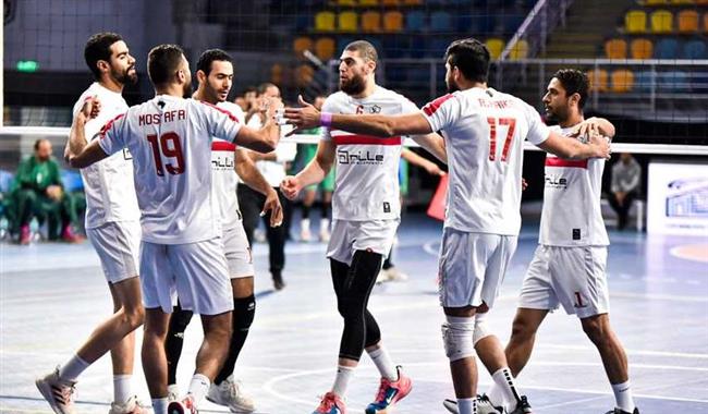 الزمالك يتأهل لربع نهائي بطولة إفريقيا للكرة الطائرة بفوزه على سبورتس الكاميروني
