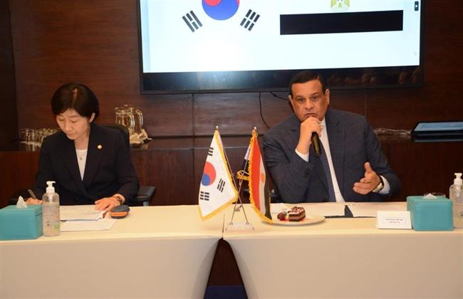 وزير التنمية المحلية يبحث مع وزيرة البيئة الكورية مجالات التعاون المشترك بين الجانبين