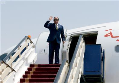 الرئيس السيسي يتوجه إلى السعودية