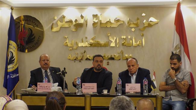 حماة وطن يعقد إجتماعا للتواصل مع المواطنين المسئولين 