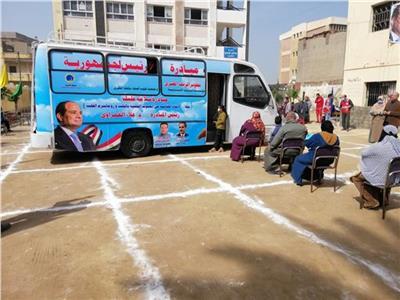  حياة كريمة.. تقديم الرعاية الطبية لــ 2147 حالة بقوافل جامعة طنطا بالسنطة وطنطا
