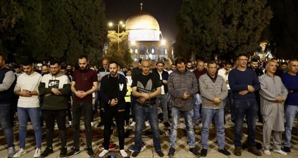 الاحتلال الإسرائيلي يمنع رفع أذان المغرب في المسجد الأقصى المبارك