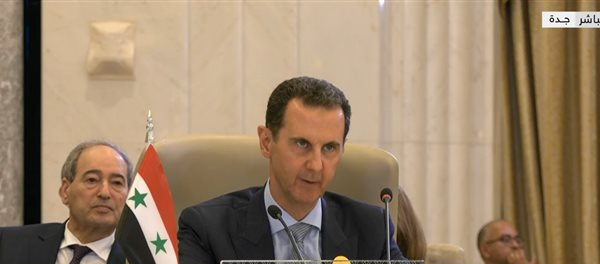 الأسد: القمة العربية فرصة تاريخية لترتيب شئوننا دون تدخل أجنبي