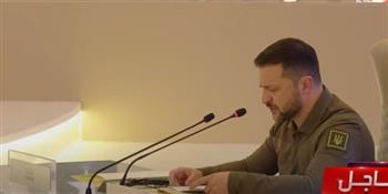 «زيلينسكى»: أوكرانيا لن تخضع لأى دولة أجنبية ونحن مجبرون على مواصلة القتال