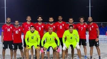منتخب مصر «للكرة الشاطئية» يتأهل إلى نهائي كأس العرب 