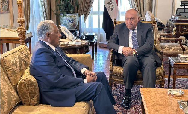 وزير الخارجية يستقبل مبعوث رئيس مجلس السيادة في السودان