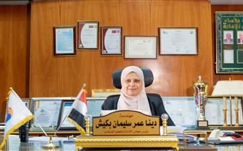 التصدي للتعديات على خطوط المياه و الصرف الصحي ببني سويف