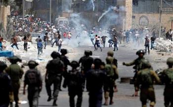   مواجهات بين الفلسطينيين والاحتلال الإسرائيلي في بيت لحم