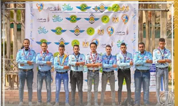 وفد الجوالة جامعة أسوان يحصد المركز الأول بمهرجان الجوي التاسع للكشافة العربية