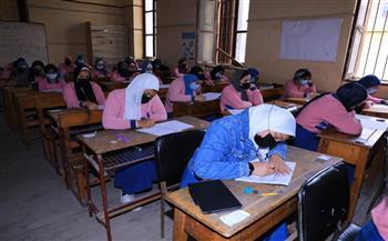 تداول امتحان مادة الهندسة للشهادة الإعدادية بالقليوبية