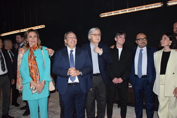 وزيرة الثقافة تتفقد أجنحة إيطاليا والسعودية والإمارات ‏والبحرين بـ «بينالي فينيسيا الدولي ‏للعمارة»