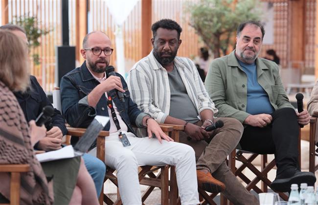 المونتير المصري أحمد حافظ في ندوة ينظمها «مهرجان كان»