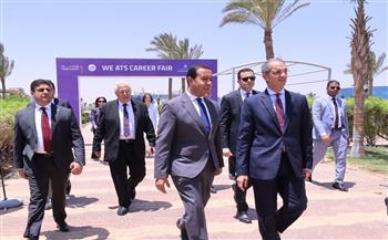 إفتتاح ملتقى توظيف خريجى مدارس (WE) للتكنولوجيا التطبيقية