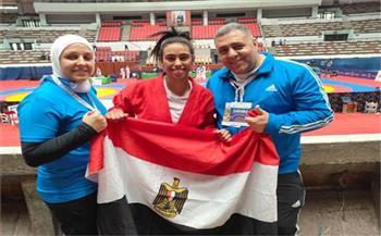 «مريم الخطيب» تتوج بالميدالية البرونزية في البطولة الأفريقية للسامبو بالمغرب