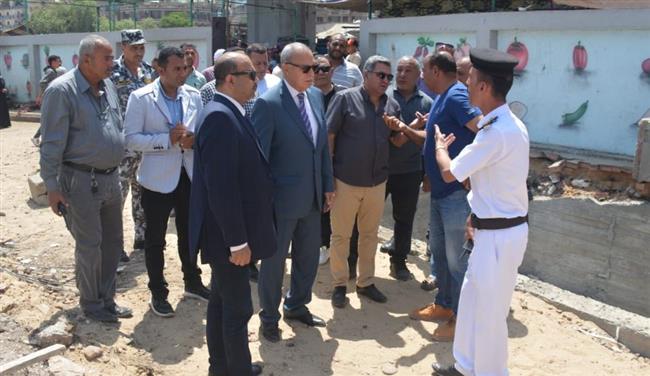 محافظ القليوبية يتابع المشروعات الجاري تنفيذها ببنها وشبرا الخيمة 