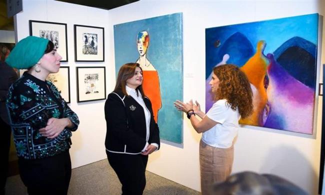 وزيرة الهجرة تُشارك فى فعاليات الملتقى الدولى لتمكين المرأة بالفن