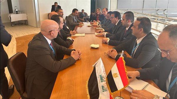 وزير الصحة يعقد لقاء تشاوريا مع نظيره العراقي لبحث سبل تعزيز علاقات التعاون