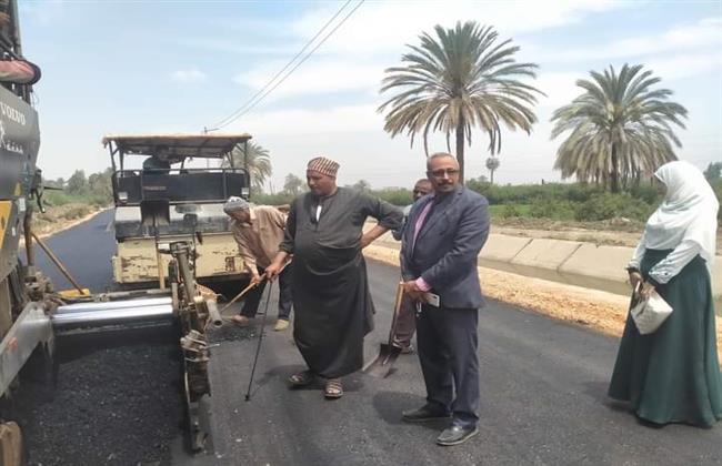 محافظ أسيوط: رصف الطريق الموازي للطريق السريع بالبداري بعد توسعته