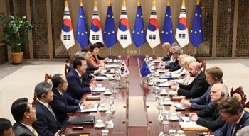   كوريا الجنوبية والاتحاد الأوروبي يتقفان على تعزيز التعاون في مجال المناخ والصحة