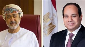 الرئيس السيسي يلتقى سلطان عمان بقصر القبة ويودعه في مطار القاهرة