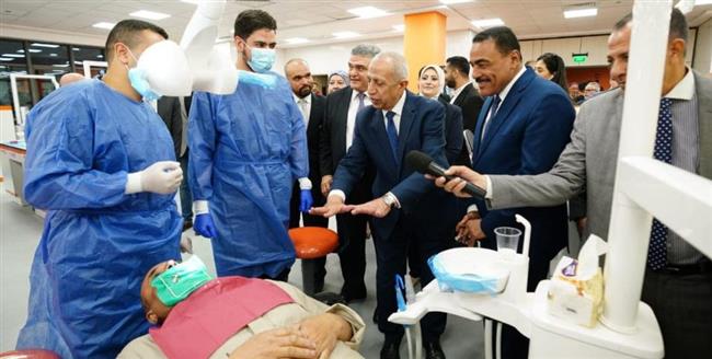 الافتتاح الرسمى لمجمع عيادات طب الأسنان بفرع الأكاديمية العربية بالعلمين