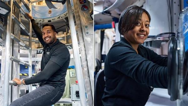 رائدا الفضاء السعوديان برناوي والقرني يصلان إلى محطة الفضاء الدولية للبدء في مهمتهما العلمية