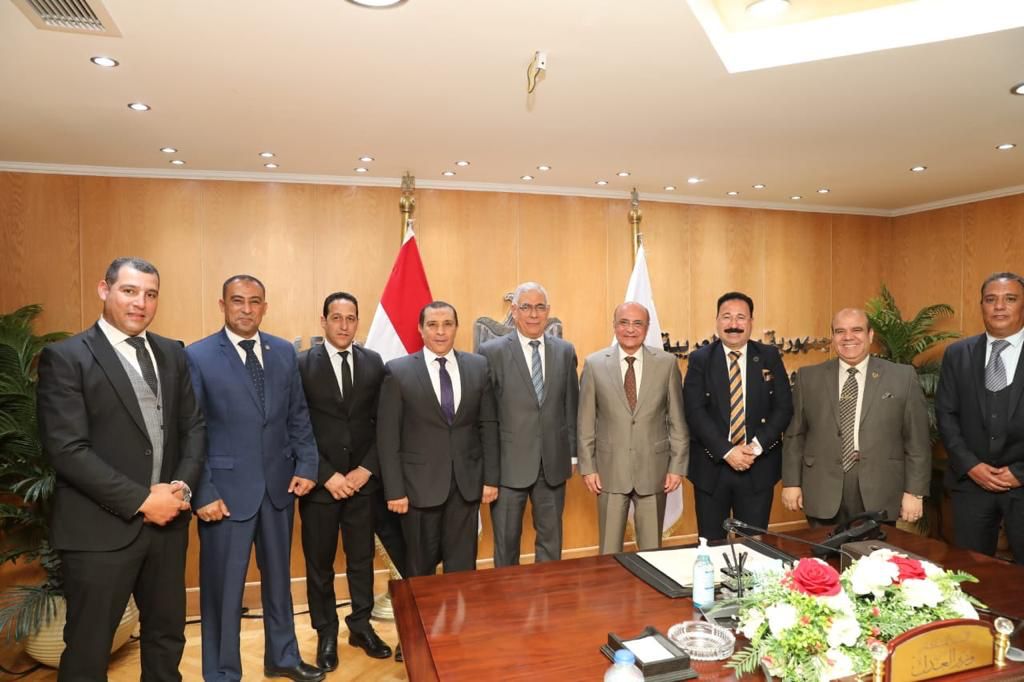 وزير العدل يلتقي مجلس نقابة محامي شمال سيناء