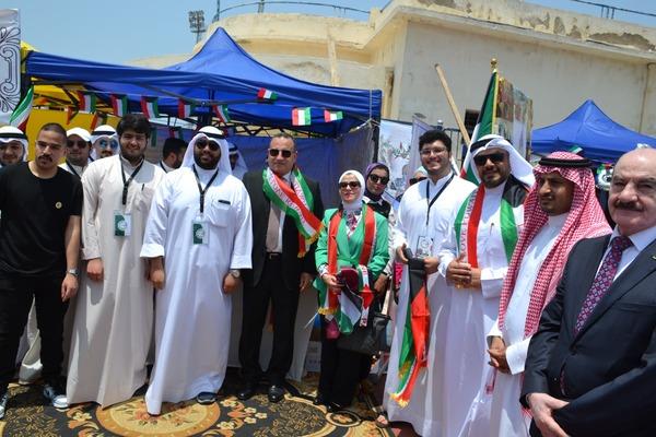 «قنصوه» يفتتح معرض التراث الثقافي للجاليات والطلاب الوافدين بجامعة الإسكندرية