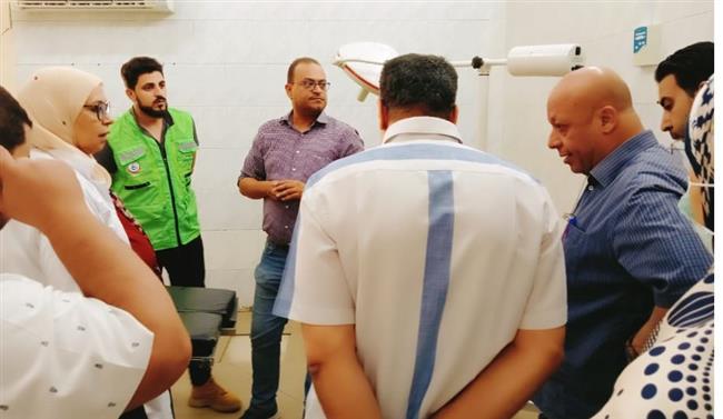 وكيل صحة أسيوط يزور مستشفى النساء والتوليد