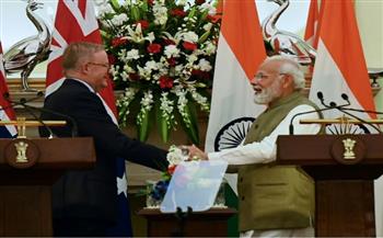   رئيس الوزراء الهندي يصل أستراليا 
