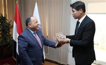 وزير المالية للسفير الكوري بالقاهرة: فترة عملكم في مصر شهدت زيادة حجم التبادل التجارى