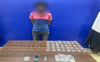 ضبط كمية من المواد المخدرة وسلاح نارى بدون ترخيص بحوزة شخصين بالدقهلية