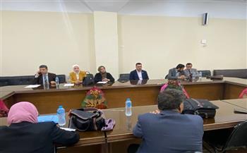 رئيس جامعة الزقازيق يستقبل فريق زيارة المتابعة والدعم الفني للبرامج الجديدة بكلية الحاسبات والمعلومات 