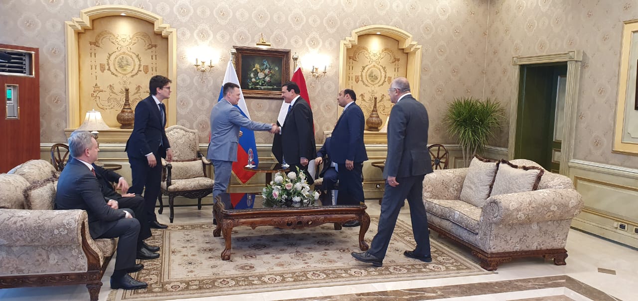 وصول النائب العام الروسي أيغور كراسنوف إلى مصر