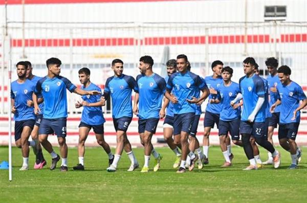 رباعي الزمالك المصاب يشارك في مران اليوم