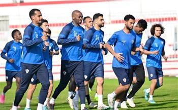 تدريبات خفيفة للاعبي الزمالك الاساسيين خوفا من الأرهاق