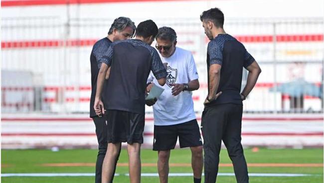 تفاصيل جلسة أوسوريو مع لاعبي الزمالك قبل انطلاق المران